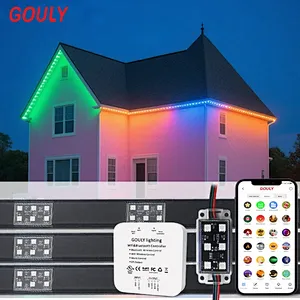 DC24V Intelligent Outdoor Waterproof RGB LED Module Light